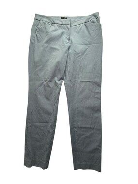 HALOGEN Blue Gray Trouser Skinny ankley Work Pants Size Women's 10